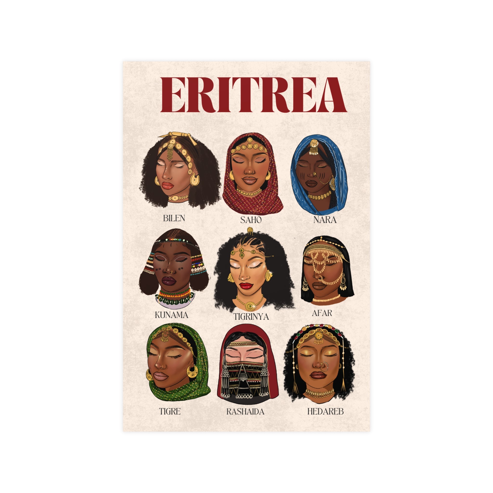 Vertical and Horizontal Matte Posters